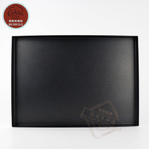 Baking mold non-stick gold plate rectangular right angle gold non-stick household baking pan roll mold S38237*30*3 points 5cmDS1410382 right angle