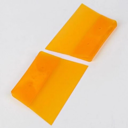 Thickened plastic scraper for wallpaper scraping, wall covering, glass film scraping, putty plastering, decoration tool, multi-purpose scraper, multi-purpose scraper, large yellow 1 piece