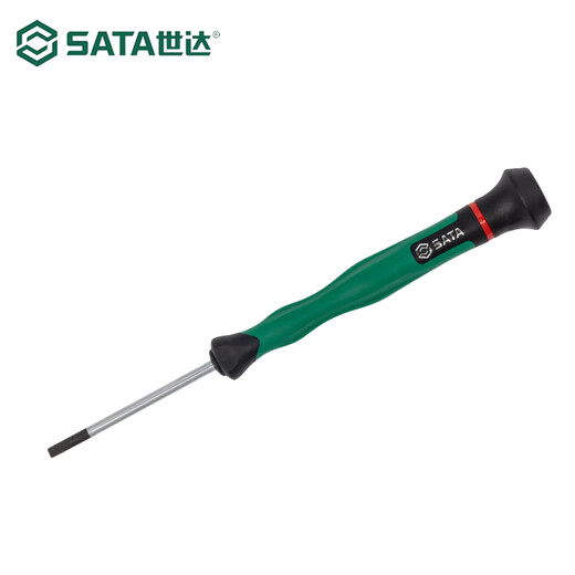 SATA Slotted Screwdriver Industrial Grade Small Screwdriver Micro Precision Screwdriver 1mm-4mm 62801-62822 62807 (2.0x50mm)