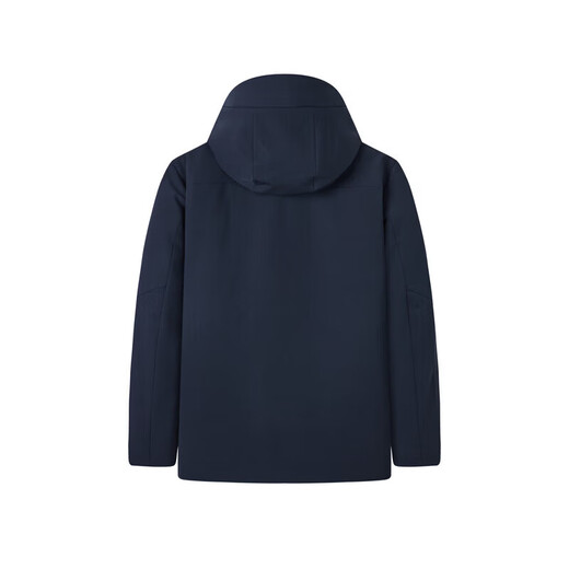 Jiumuwang counter model-cold-proof hooded down jacket for men to keep out the cold and keep warm duck down lining business classic shopping mall same style blue slim version AK5D51627 L 170/92A(48) down filling capacity-66g