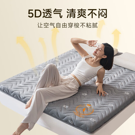 MUJI Class A fabric soybean antibacterial anti-pressure mattress mattress cover household anti-slip foldable mattress 1.8*2m bed