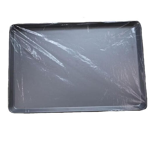 Yusenyi thickened transparent buckle-type cover baking pan preservative film commercial cover frozen refrigerated baking dough proofing fresh-keeping bag fully transparent 68x (40+5x2)CM 68x (40+5x2)CM