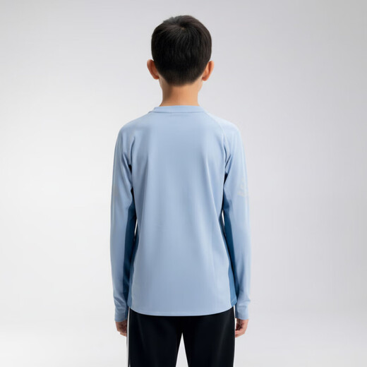 Adidas boys' round neck pullover sports casual long-sleeved T-shirt KG5966 KG5966 One size fits all 128