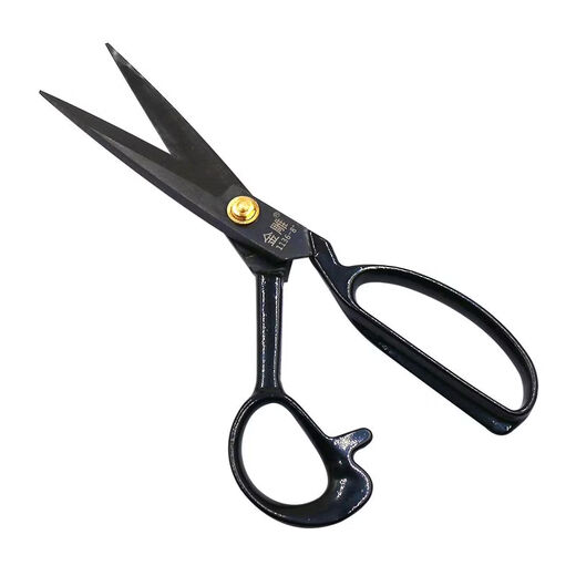 Jindiao 912 inch tailoring tailoring scissors industrial scissors forging and cutting clothing scissors black steel black tailor scissors 8 inches