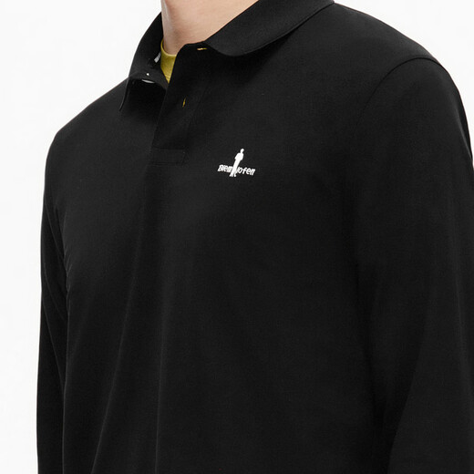 Biyinlefen long-staple cotton 2025 autumn new casual light business simple multi-color skin-friendly long-sleeved POLO shirt for men