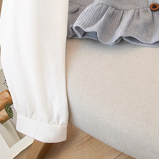 Sibaishe Contrast Color Splicing Shirt Women's 2026 Spring New Style Fashion Long Sleeve Slim Fit Shirt