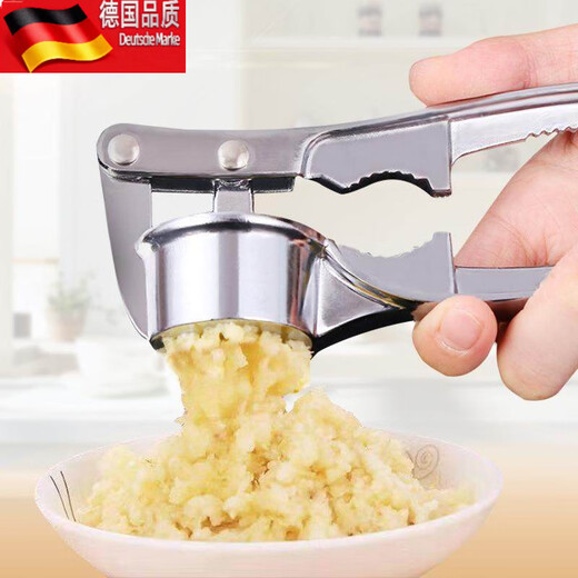 Tuojin large manual garlic press household kitchen garlic artifact extra large four-in-one garlic press