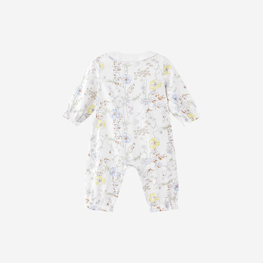 YEEHOO shopping mall same style YEEHOO baby clothes long-sleeved baby girl large floral fake vest fake two-piece going out clothes