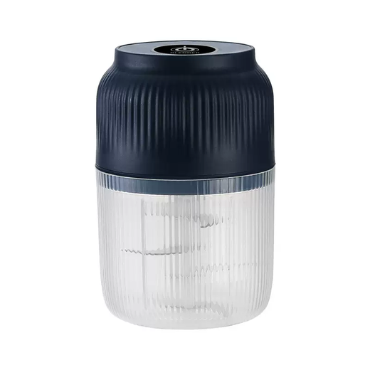 Yusenyi Electric Garlic Machine Rechargeable Garlic Blender Home Garlic Pounding Artifact Small Non-staple Food Processor Garlic Blue (PP Cup-Tornado Four Blades) 1ml Blue (PP Cup-Tornado Four Blades)