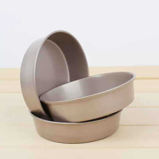 Yusenyi 5-inch mini cake baking 6 small pizza sticky plate baked round hamburger mold for air fryer 5 inches 5 inches 5g