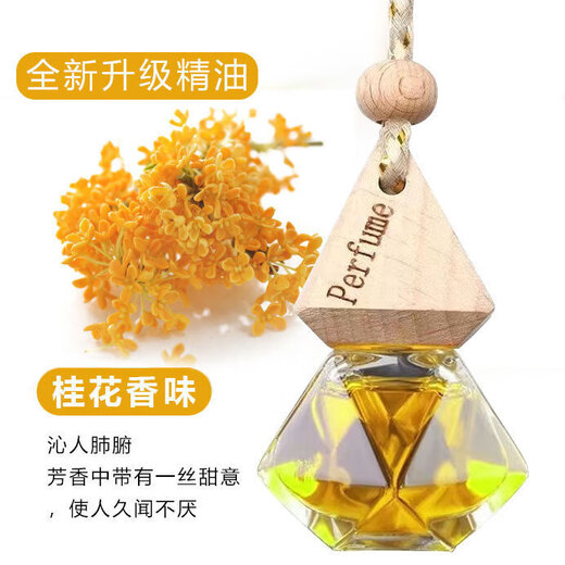 Car perfume rearview mirror aromatherapy essential oil pendant car fragrance aromatherapy gift car pendant perfume Chanel