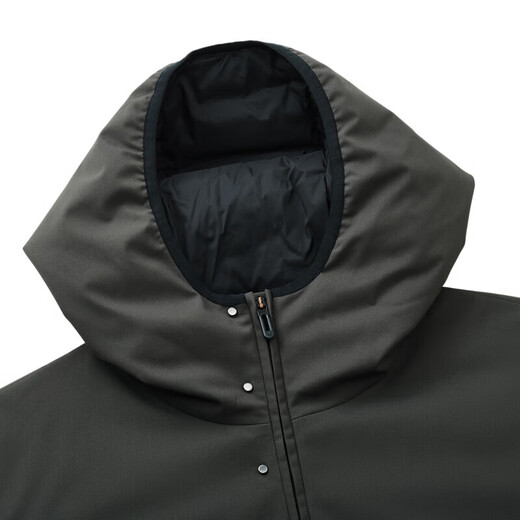 Jiumuwang counter model - heavy goose down technology cold-proof hooded down jacket winter anti-diamond velvet waterproof shopping mall same style pine green slim version SD1560112 M 165/88A (46) down filling capacity - 76g