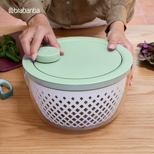 Brabantia Tasty+ salad spinner vegetable dehydrator drain vegetable basket artifact large bowl