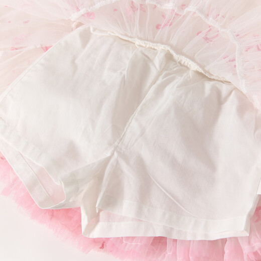 DEESHA Children's Clothing Girls Skirt 2026 Spring and Autumn Style Girls Baby Toddlers Sweet Bow Mesh Skirt