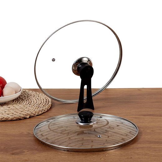 Fantasy Triangle Rice Cooker Accessories Lid Induction Cooker Soup Pot Lid Visible Thickened Standable Lid 40# (Applicable to Pot Inner Diameter 40cm)