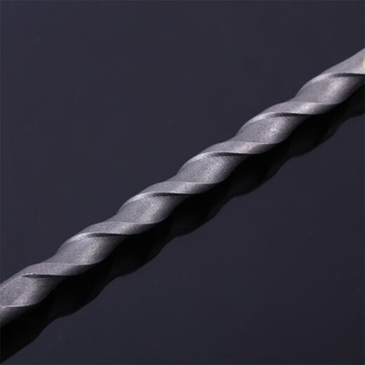 Cross impact drill bit electric hammer concrete square shank through the wall round shank through the wall swivel four-pit alloy extended drill diameter electric hammer drill bit 8*150mm (round shank)