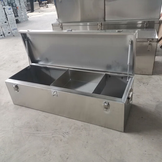 Hejianggong stainless steel tool box tool cabinet tool cart storage box truck special stainless steel thickening extra thick waterproof customization length 100 width 40 height 40 stainless steel 2.0 thick