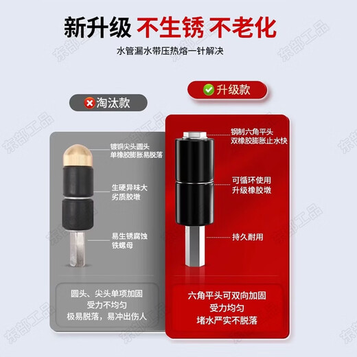 Eastern products ppr pipe water stop needle water pipe takeover water stop leak repair artifact hot melt water pipe with pressure and water plugging tool