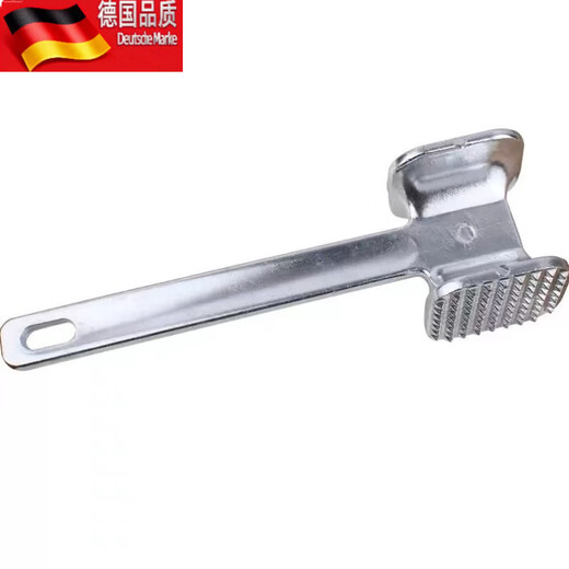 Tuojin Household Aluminum Alloy Double-sided Meat Hammer for Steak and Chicken Steaks, Square Head Double-sided Meat Hammer (Small Size)