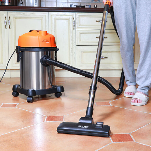 Yili Industrial Grade Vacuum Cleaner Vehicle Mounted Home Commercial Super Powerful Suction Dust Removal Dust Blowing Dust Absorbing Artifact for Land Development and Decoration Beautiful Seams High Power Home Cleaning Appliances 6201-18L