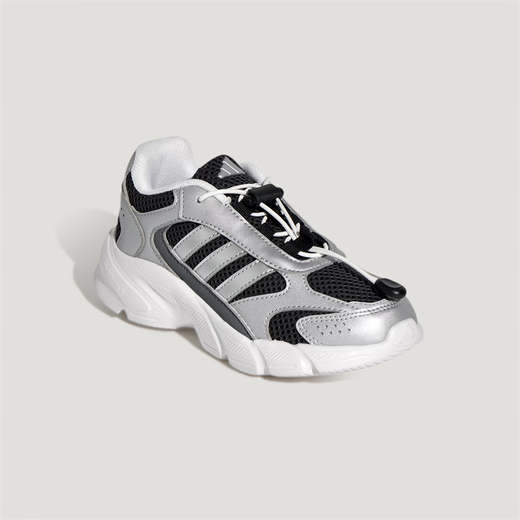 Adidas (adidas) 26 spring men's and women's size children's cushioning non-slip breathable sports shoes casual dad shoes KH5646KH7527 metallic silver/carbon black KH5646 children 31 12-K (suitable for feet 18.5cm long)
