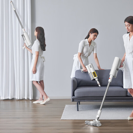 Deerma wireless vacuum cleaner standard version household handheld lightweight vacuum cleaner vertical charging powerful pet high-power high-suction vacuum cleaner DEM-VC90