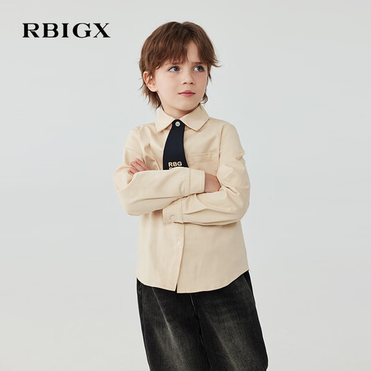 RBIGX24 winter long-sleeved shirt CC4DR2359 beige 110