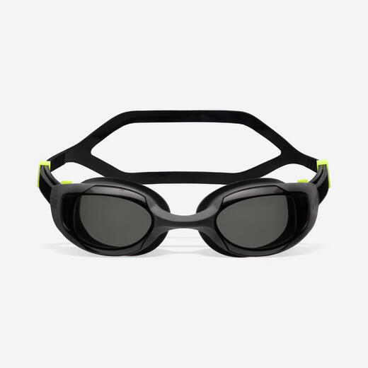 Decathlon swimming goggles professional high-definition small fog shield anti-fog and waterproof swimming equipment for men and women ink color 0 degrees