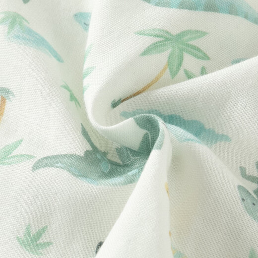 DAVE&BELLA boys' shirts 2026 summer new children's moisture-absorbent quick-drying shirts baby boys' short-sleeved tops children's bottoming shirts Dinosaur Forest ready stock 100 cm (recommended height 90-100cm)