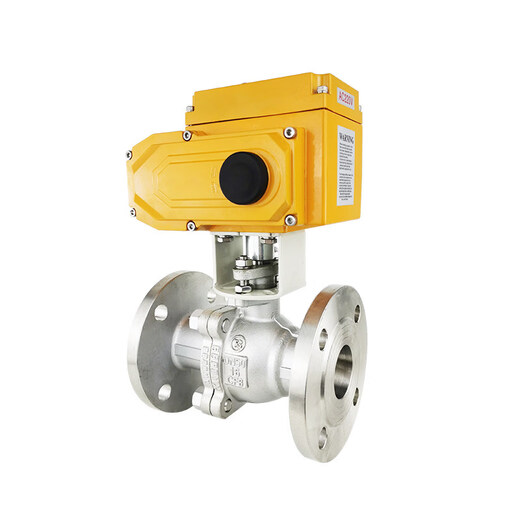 JLQ941F electric flange ball valve high temperature cast steel carbon steel stainless steel cut-off valve O-type switch intelligent cast steel DN15