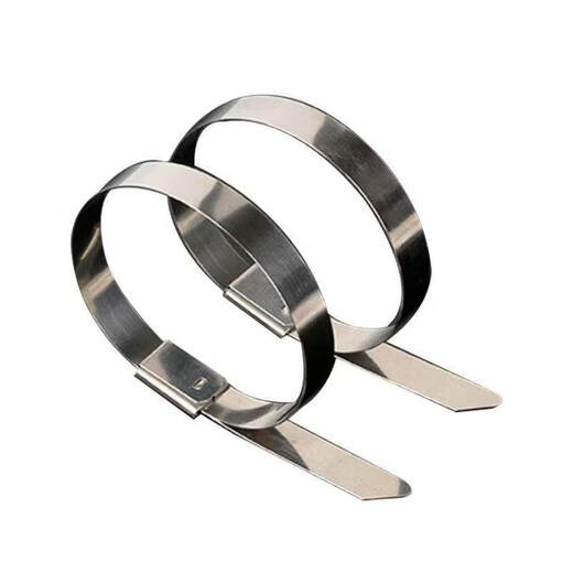 Stainless steel tie 304 stainless steel tie Self-locking stainless steel tie tie Marine tie pole number plate 7.9mm*1800mm (100 pieces)