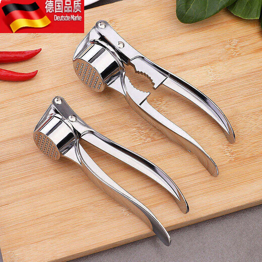 Tuojin large manual garlic press household kitchen garlic artifact extra large four-in-one garlic press