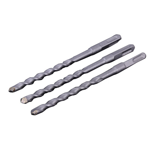 Cross impact drill bit electric hammer concrete square shank through the wall round shank through the wall swivel four-pit alloy extended drill diameter electric hammer drill bit 8*150mm (round shank)