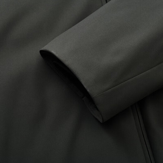 Jiumuwang counter model - heavy goose down technology cold-proof hooded down jacket winter anti-diamond velvet waterproof shopping mall same style pine green slim version SD1560112 M 165/88A (46) down filling capacity - 76g