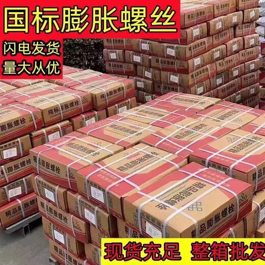 Sailoto full box national standard expansion screw galvanized iron expansion tube lengthened metal expansion bolt air conditioning outdoor unit special expansion wire M810 M10*100 box of 20 No. 14 drill bits