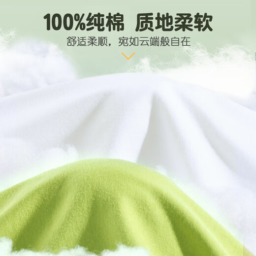 Boys' short-sleeved t-shirt pure cotton 2025 new summer tops half-sleeved children's summer cool casual boys' clothes Smiley White + Textured Bear Matcha Green + Retro Hat Green 140