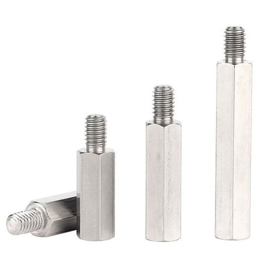 Sailotou factory wholesale 04 stainless steel single-head hexagonal stud M4M6 single-pass chassis motherboard screw connection column isolation M4*16+6240 pcs