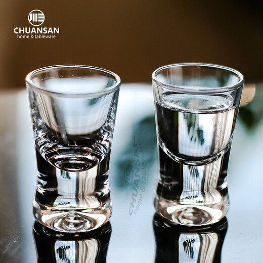 Sichuan San GASTLEGLAS imported from Poland, lead-free crystal white wine glass, small wine glass, white wine set gift box set, about 3 yuan per cup (buy in bulk without box) 16ml 1 piece