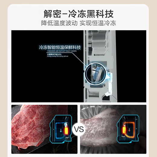 Haier refrigerator Camellia series 413 liter French four-door multi-door 594 ultra-thin zero-embedded full-space fresh-keeping household first-class energy efficiency air-cooled BCD-413WGHFD1BSJU1 (white)