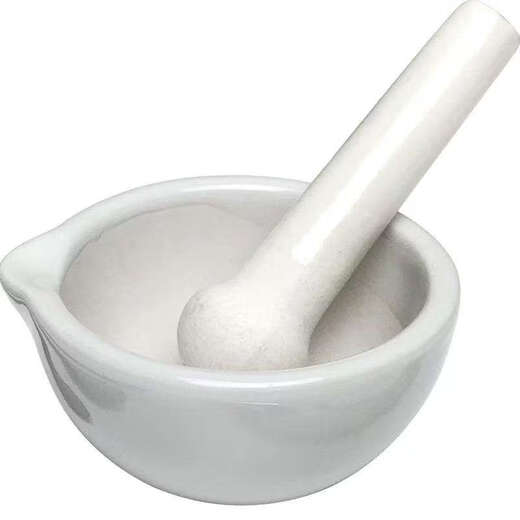 Sanqihu thickened ceramic mortar household medicine pounding grinding rod grinding medicine bowl medicine jar Chinese and Western medicine masher medicine mortar pestle porcelain mortar 1 8cm rod (only rod)