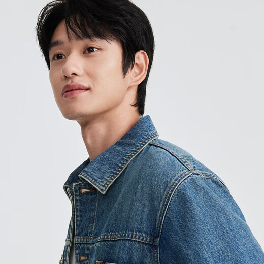 Jiumuwang Shopping Mall Same Style Jacket Men's 26 Spring New Breathable Moisture Absorbing Skin Friendly Comfortable Top Fashion Version + Allure Blue + DJ2613319 S 165/88A(46)