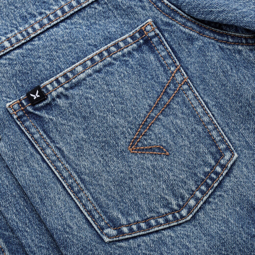 Jiumuwang Shopping Mall Same Style Jacket Men's 26 Spring New Breathable Moisture Absorbing Skin Friendly Comfortable Top Fashion Version + Allure Blue + DJ2613319 S 165/88A(46)