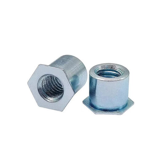 Sailotou national standard pressure riveting stud galvanized through hole pressure riveting nut column SOM6 opening 875 sheet metal standard hexagonal stud SO-M6-41000