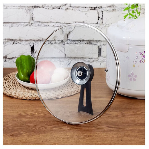 Fantasy Triangle Rice Cooker Accessories Lid Induction Cooker Soup Pot Lid Visible Thickened Standable Lid 40# (Applicable to Pot Inner Diameter 40cm)
