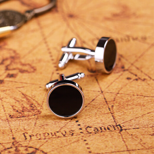 KFLK (KFLK) simple and versatile French shirt cufflinks for men, light luxury custom shirts, business gifts, cuff buttons, sleeve nails with engraving K166