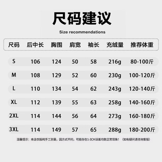 Yalu high-fill velvet 288g 2025 new down jacket men's extreme cold large quilt thermal storage warm knee-length jacket winter black S recommended 80-100Jin Jin equals 0.5 kg