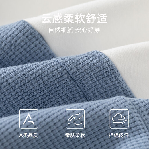 Banxidi baby clothes, spring clothes, infant jumpsuits, boys' men's romper, fake two-piece overalls, going out, blue 80cm