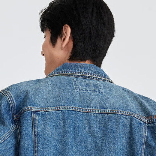 Jiumuwang Shopping Mall Same Style Jacket Men's 26 Spring New Breathable Moisture Absorbing Skin Friendly Comfortable Top Fashion Version + Allure Blue + DJ2613319 S 165/88A(46)