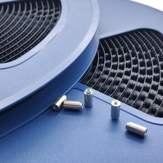 Oluoxun SMTSO-M4 copper tinned patch nut circuit board welding copper column PCB motherboard surface mount nut column welding column smt SMTSO-M4-7ET 100 pieces