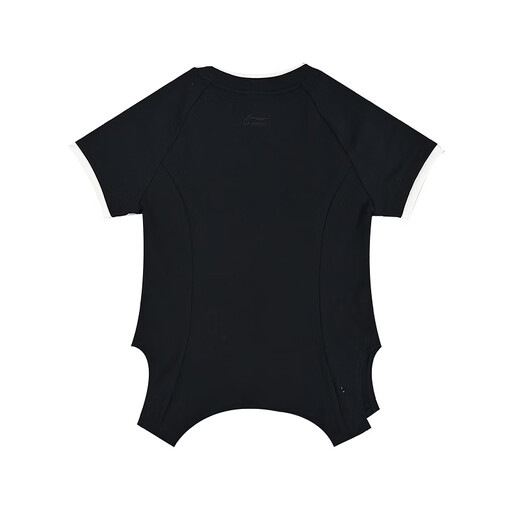 Li-ning (LI-NING) China Li-ning tight-fitting trendy round neck short-sleeved T-shirt cultural shirt breathable and versatile for teenagers and children AHSW052-3 AHSW052-3 165 S